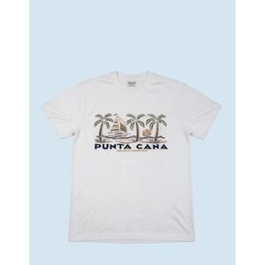 Punta Cana Republica Dominicana T-Shirt Palm Trees Sailboat Souvenir